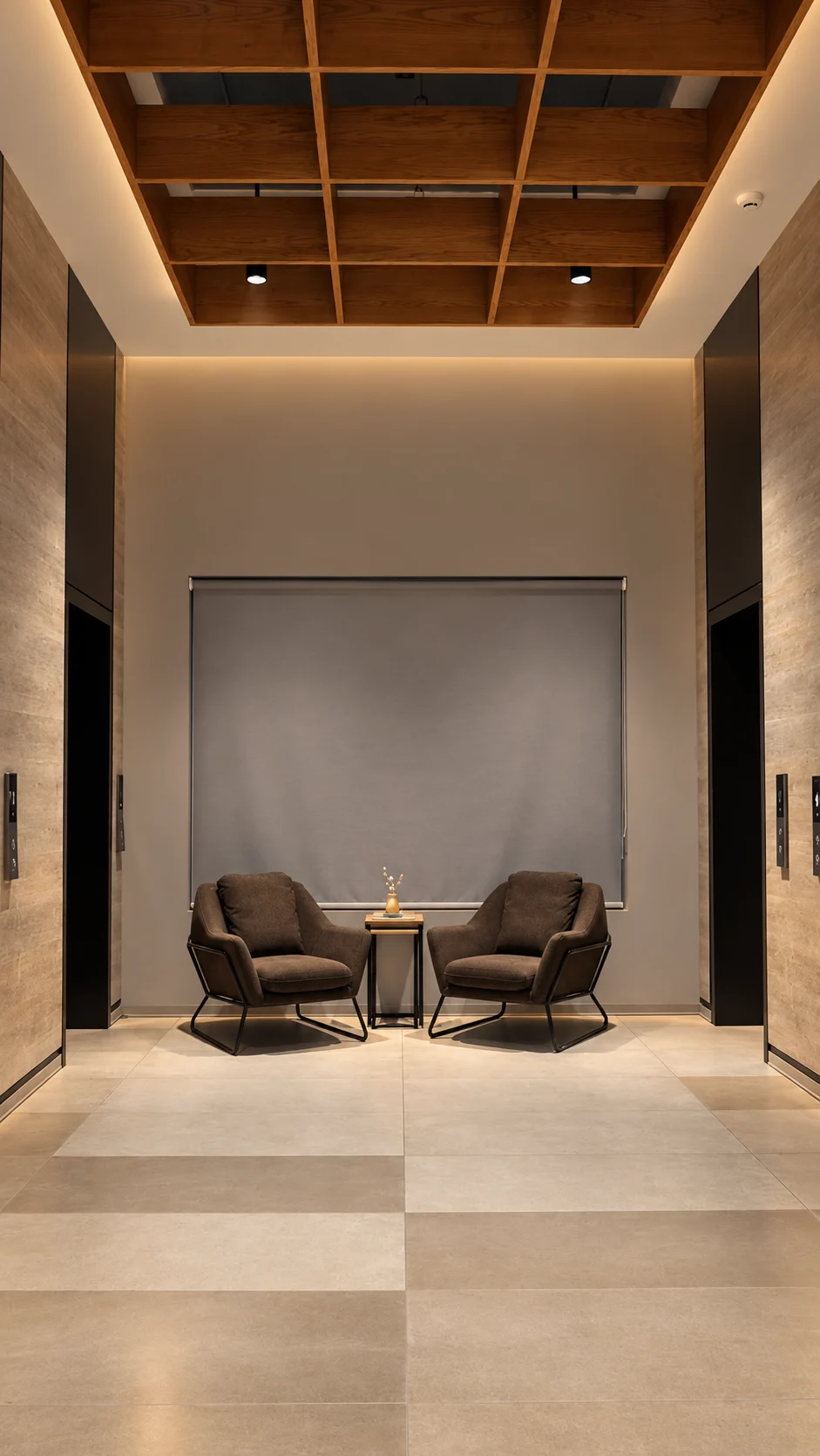 Executive Lobby Cylindrical Feature